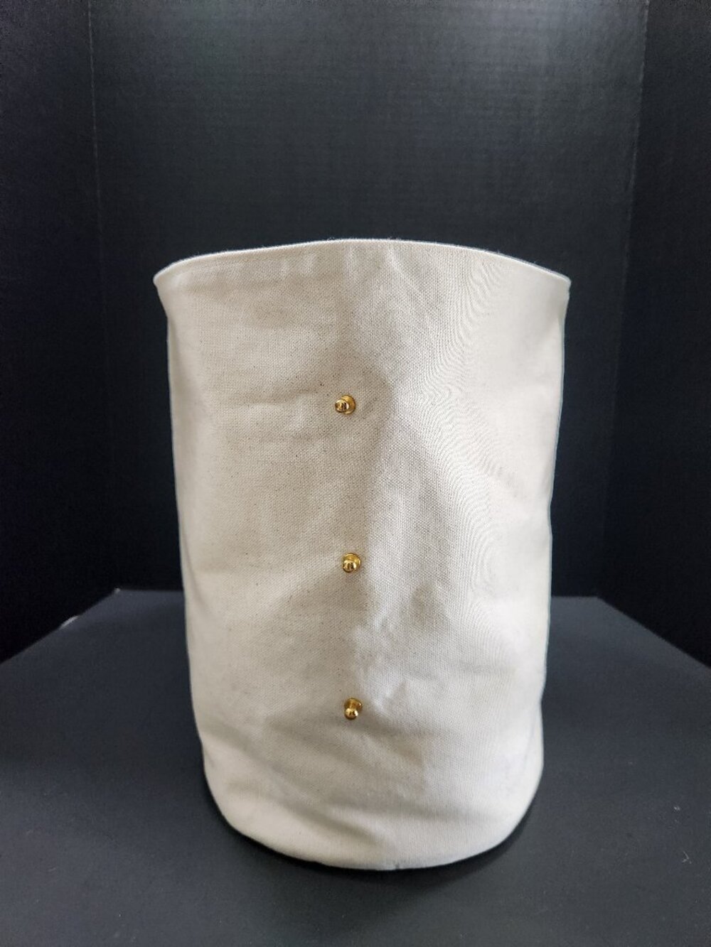 Celina Mancurti Adjustable Canvas Basket/Tote Bag Removable Strap & Lining - Picture 3 of 9
